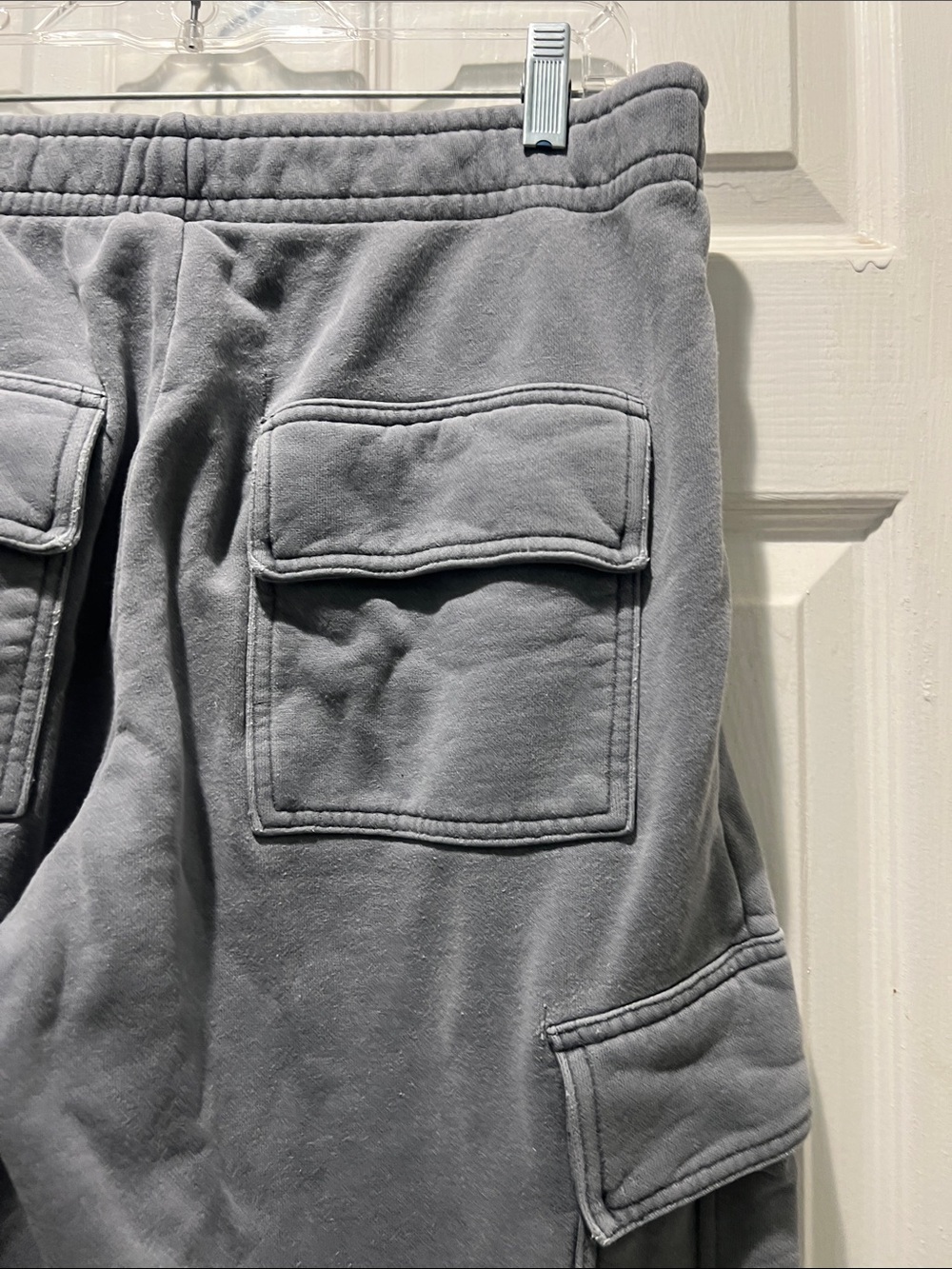 TNA Gray Cargo Sweatpants Joggers - Picture 9 of 13